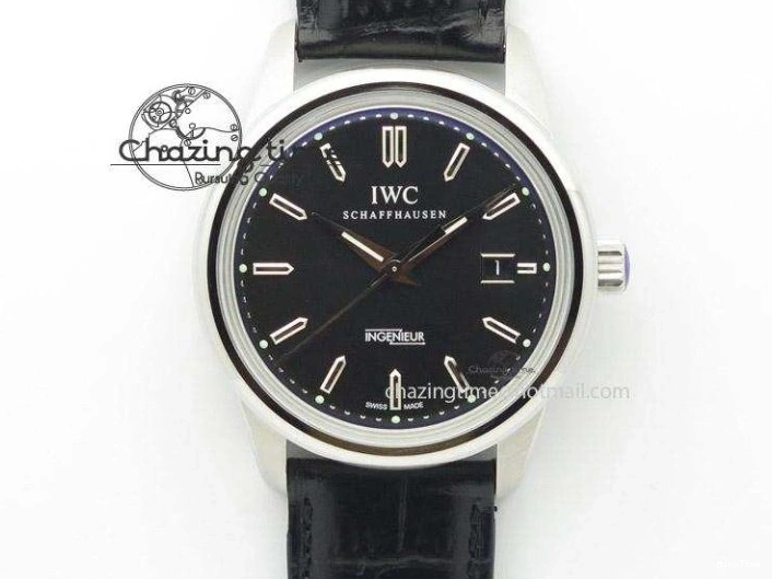 MIROTIME 0501 Mark XVI 1:1 Best Edition MK Maker SS Black Dial A2892 On Black Leather Strap Chic 7371
